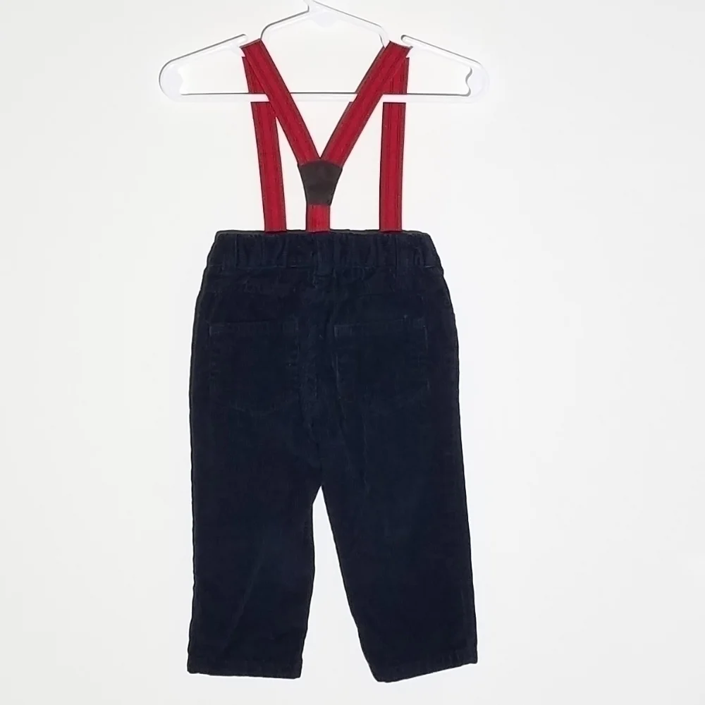 Carter's Corduroy Pants with Suspenders 12m